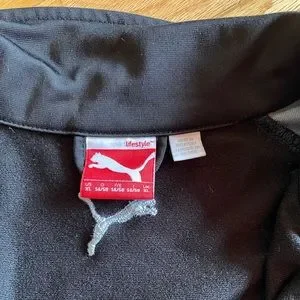Puma Jackets Coats 2tone Puma Full Zip Track Jacket Poshmark